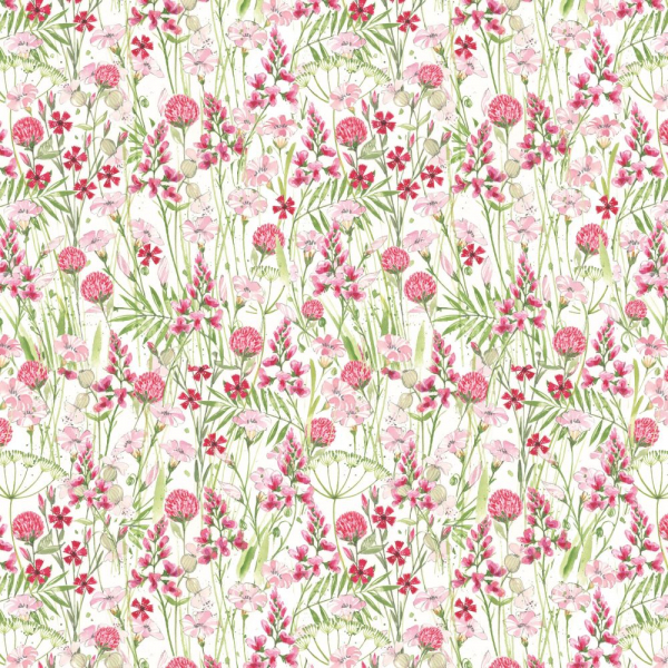 Baumwollstoff "Blumenwiese" von acufactum